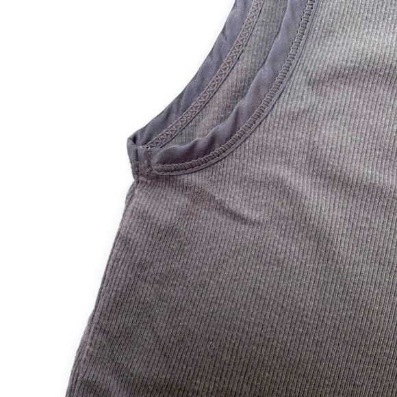 Ann Taylor Sleeveless Tank Top Shirt Dark Gray M - Picture 8 of 13